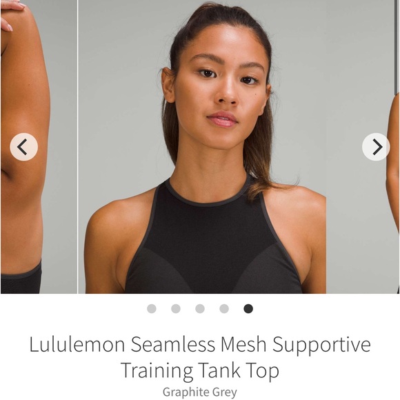 Lululemon Seamless Mesh Supportive Training Tank Top - Picture 5 of 9